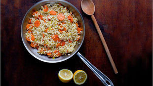 Image for Brown Rice With Carrots and Leeks