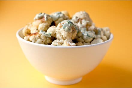 Roasted Cauliflower With Tahini-Parsley Sauce