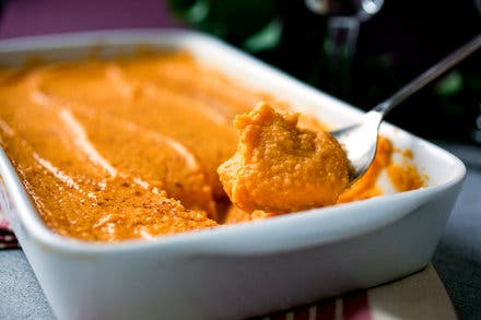 Sweet Potato, Pumpkin and Apple Puree