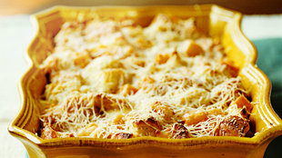 Image for Savory Butternut Squash and Parmesan Bread Pudding