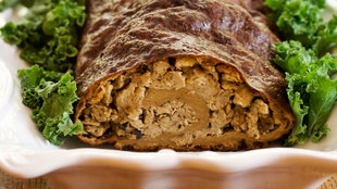 Image for Seitan Roulade With Oyster Mushroom Stuffing