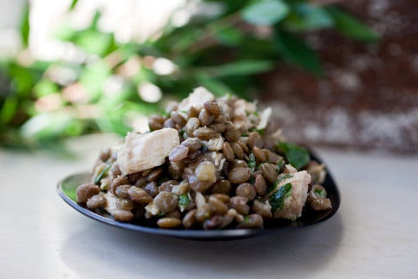 Lentil and Tuna Salad