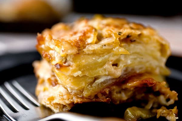 Potato Leek Gratin