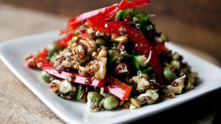 Image for Quinoa, Lentil Sprout and Arugula Salad