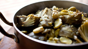 Image for Mediterranean Artichoke and Fresh Fava Stew