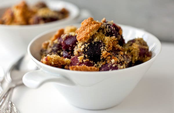 Cherry Cobbler With Almond-Buttermilk Topping