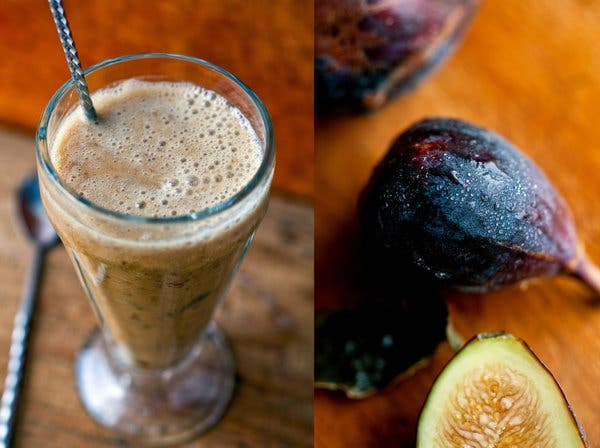 Fresh Fig and Date Shake