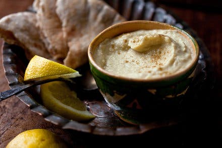 Turkish Hummus with Yogurt