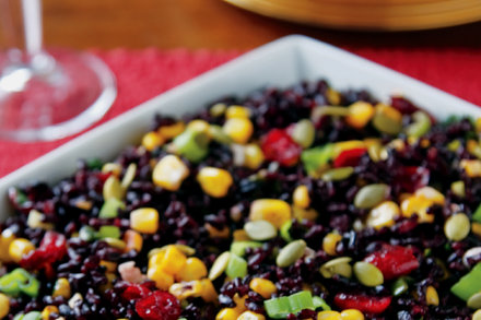 Image for Black Rice, Corn and Cranberries