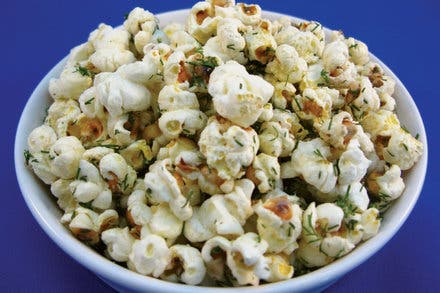 Parmesan and Dill Popcorn