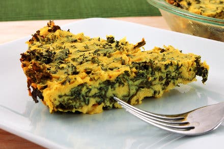 Greens "Quiche"