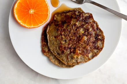 Winter Squash and Sage Blini