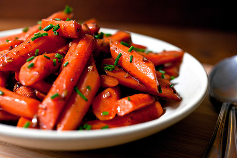  Stir-Fried Balsamic Ginger Carrots