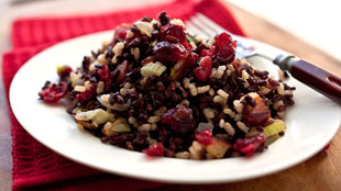 Image for Wild Rice Stuffing With Apples, Pecans and Cranberries