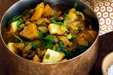 Image for Curried Lentil, Squash and Apple Stew