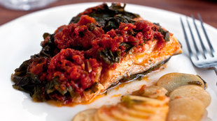 Image for Halibut, Chard and Potato Casserole