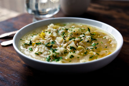 Image for Leek, Turnip and Rice Soup