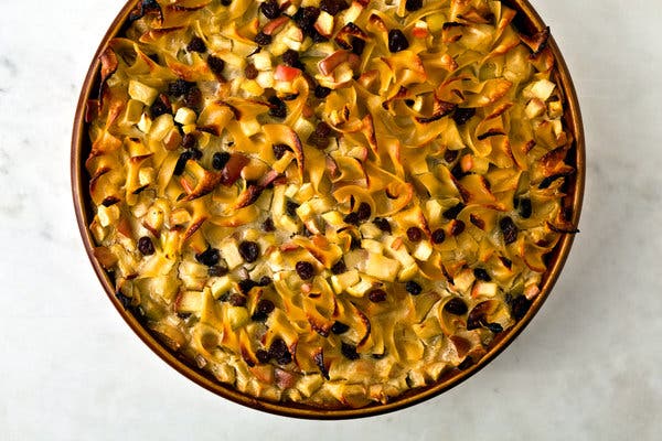 Noodle and Apple Kugel