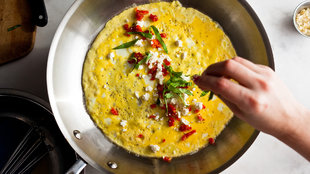 Image for Sun-Dried Tomato and Goat Cheese Omelet