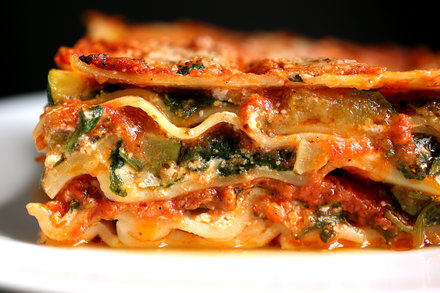 Image for Lasagna With Spinach and Roasted Zucchini