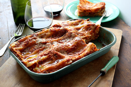 Image for Lasagna With Spicy Roasted Cauliflower