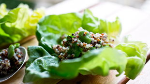 Image for Rainbow Quinoa Salad With Fava Beans and Herbs