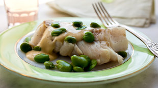 Image for Steamed Cod With Favas and Aioli