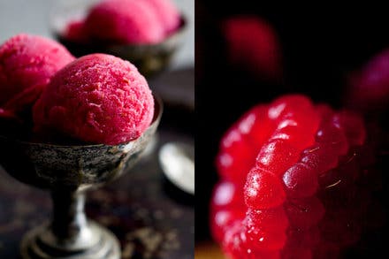 Raspberry Rose Sorbet