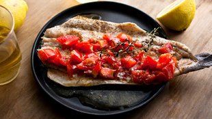 Image for Rainbow Trout Baked in Foil With Tomatoes, Garlic and Thyme