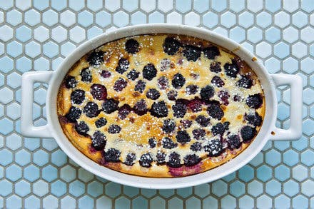 Julia Child's Berry Clafoutis