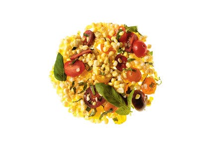 Cold Salad: Tomatoes and Basil