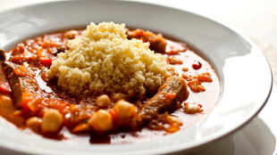 Image for Couscous With Tomatoes, Okra and Chickpeas