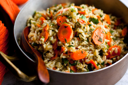 Image for Rice Pilaf With Carrots and Parsley
