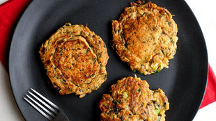 Image for Brown Rice, Sesame, Spinach and Scallion Pancakes