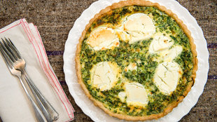 Image for Quiche With Herbs and Goat Cheese