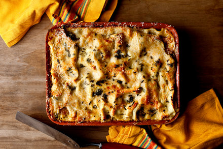 Image for Lasagna With Roasted Kabocha Squash and Béchamel