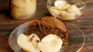 Image for Preserved Pears With Pepper, Star Anise and Vanilla Syrup