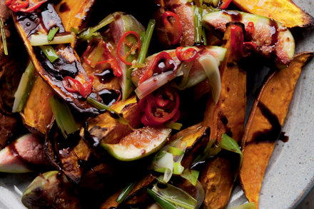 Image for Roasted Sweet Potatoes and Fresh Figs