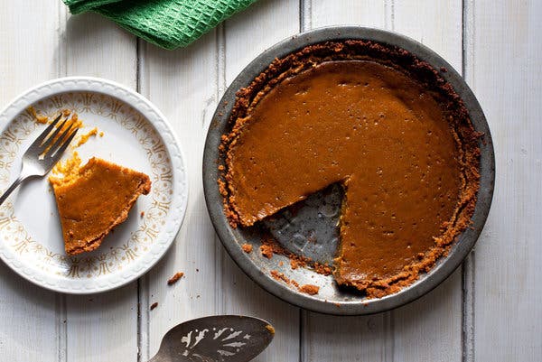 Banana-Infused Pumpkin Pie