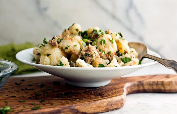 Cauliflower and Tuna Salad