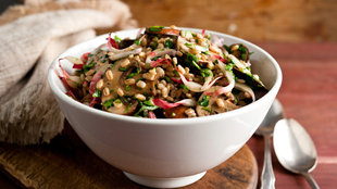 Image for Brown Rice Salad With Mushrooms and Endive