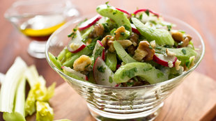 Image for Celery and Radish Salad With Gorgonzola