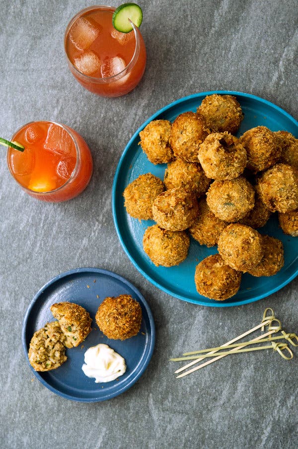 Chorizo Boudin Balls