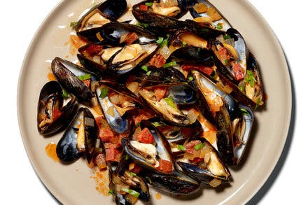 Mussels With Chorizo