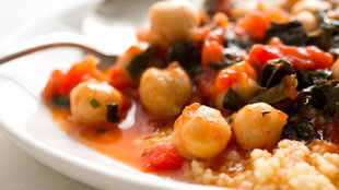 Image for Couscous With Tomatoes, Kale and Chickpeas