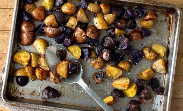 Rainbow Potato Roast