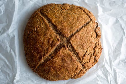 Whole Wheat Irish Soda Bread With Bulgur