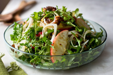 Image for Endive and Apple Salad With Spiced Walnuts