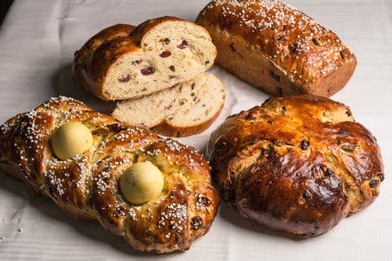 Easter Bread With Dried Fruit