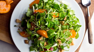 Image for Mache and Endive Salad With Clementines and Walnuts